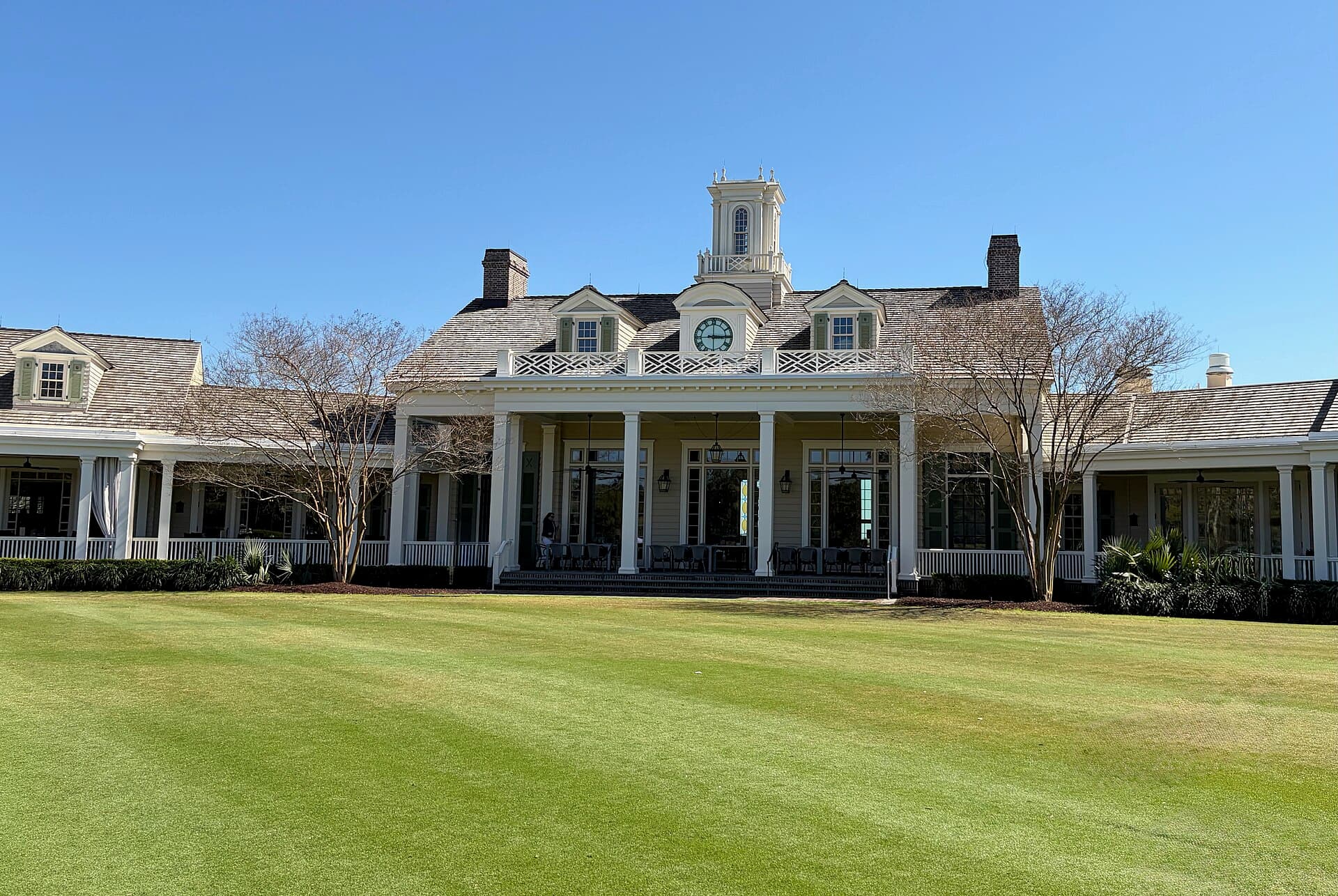 Cougar Point Golf Course clubhouse at Kiawah Island