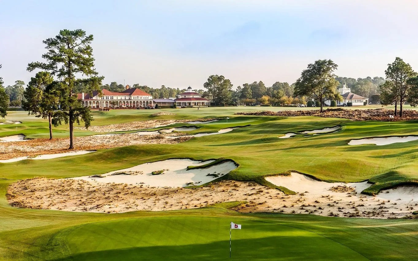 Pinehurst golf destination — BagCaddie shipping destination for effortless golf travel.